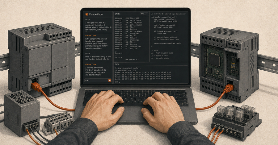 Riset Forescout: Model AI Claude Digunakan Mem-Porting Eksploitasi RCE Pre-Auth pada Kontroller Industri PLC